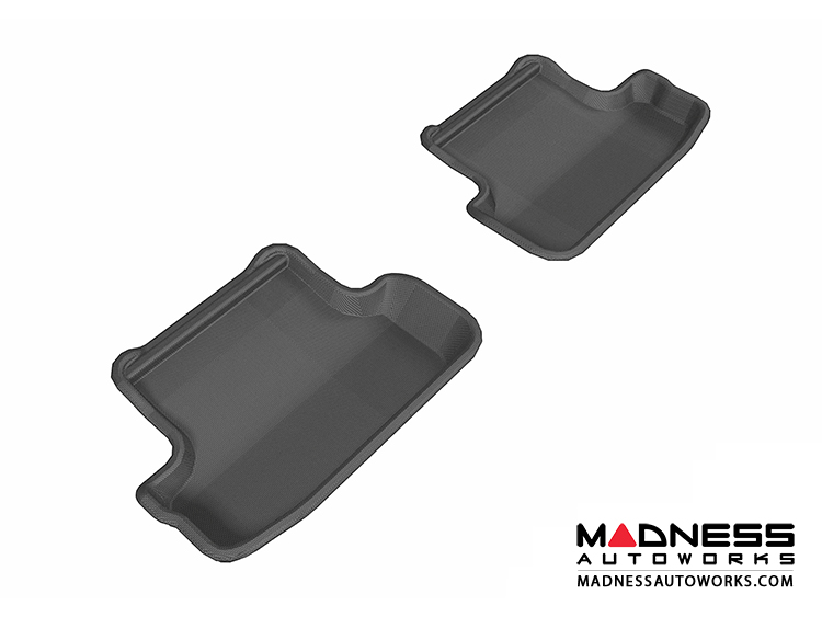 Audi A5/ S5 Floor Mats (Set of 2) - Rear - Black by 3D MAXpider (2009-2015)